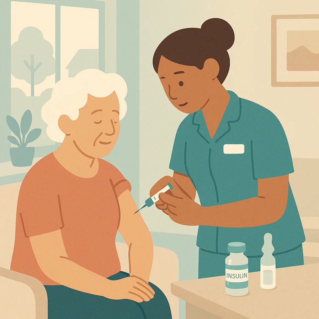 CareStreamAI Subcutaneous, Intramuscular and Insulin Injections training