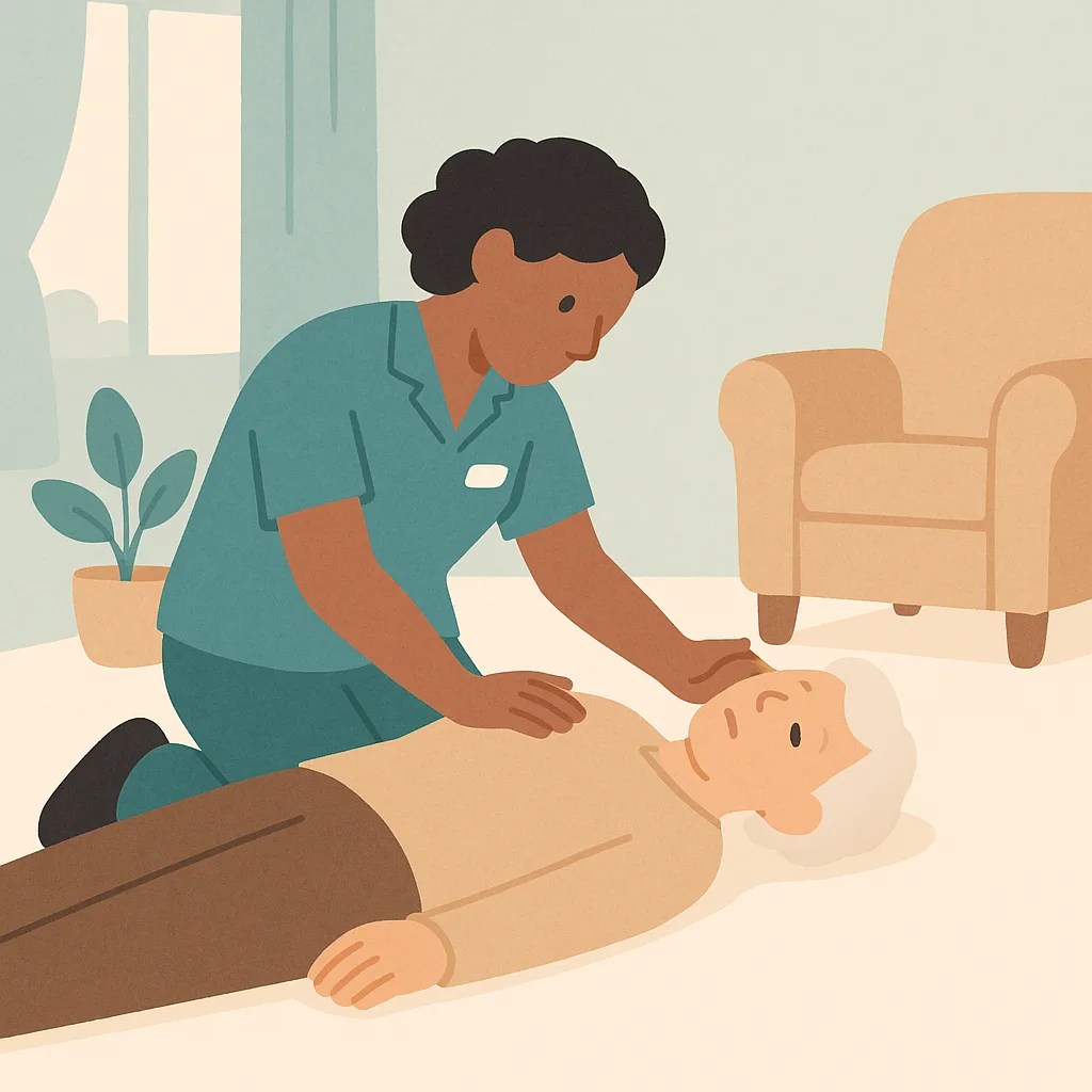 CareStreamAI First Aid / Basic Life Support training: Checking Responsiveness and Breathing