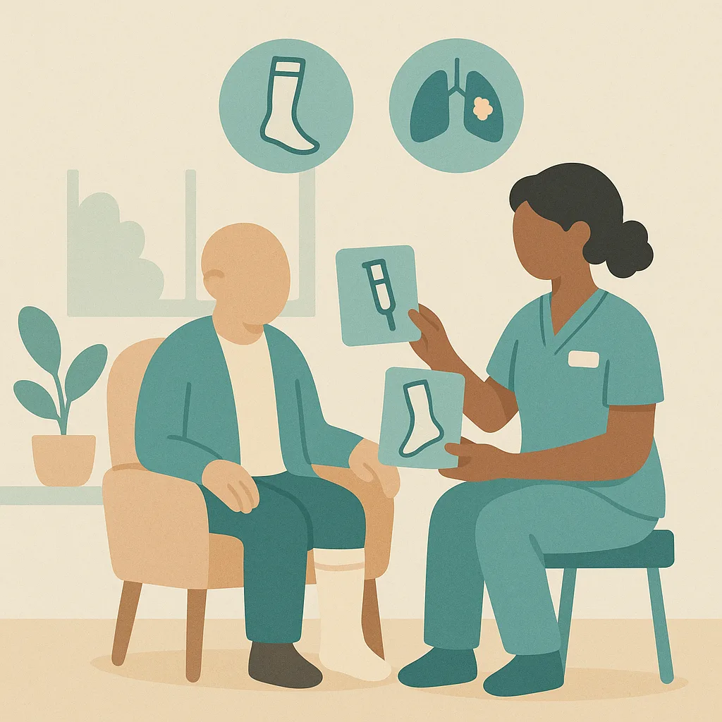 CareStreamAI Venous Thromboembolism (VTE) Prevention training: Patient Involvement and Discharge Advice