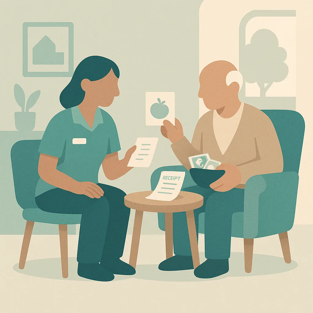 CareStreamAI Supporting Residents’ Finances and Personal Allowances training: Shopping and Purchases for Residents