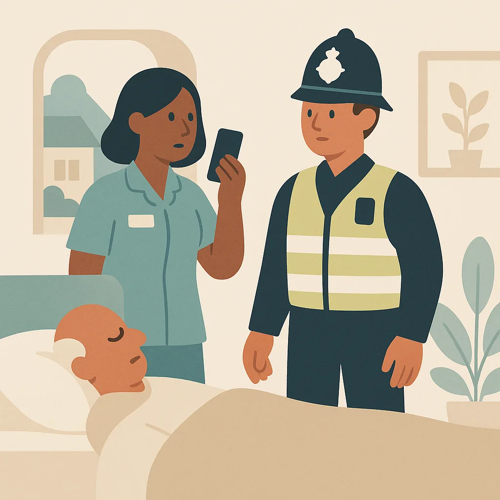 CareStreamAI Verification of Expected Death training: When You Must Not Verify and Must Escalate