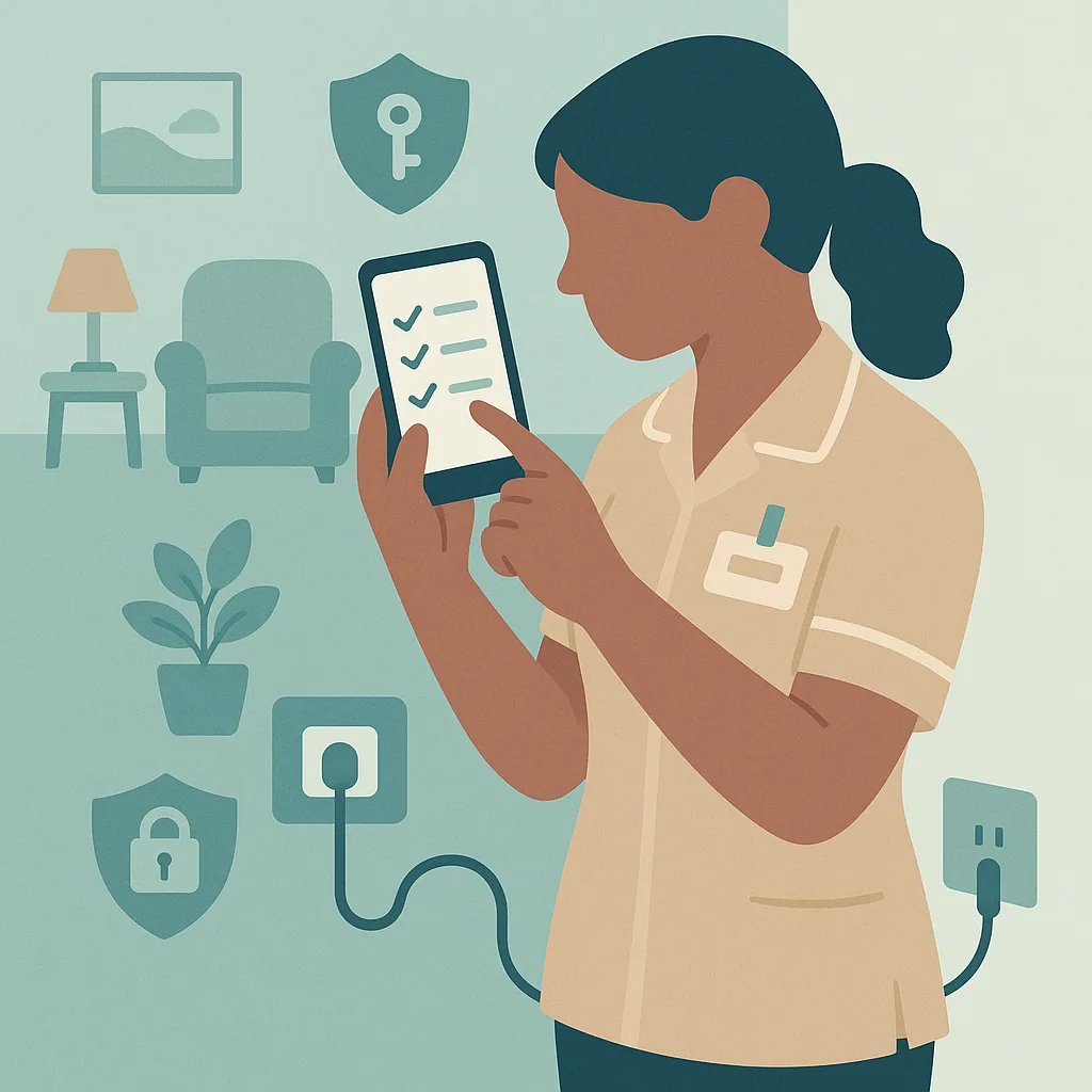 CareStreamAI Documentation and Record Keeping training: Using Devices Safely and Securely