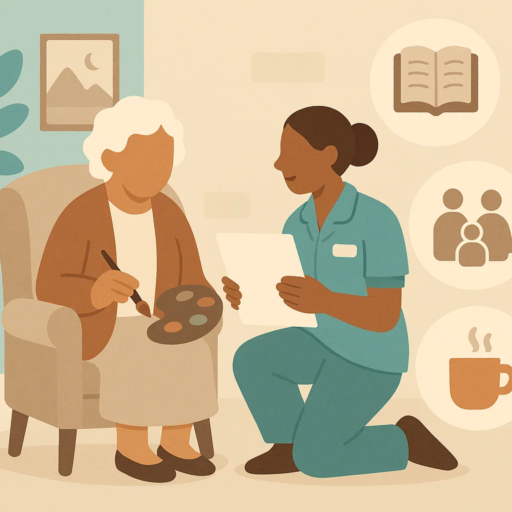 Activities, Wellbeing and Meaningful Occupation training: Understanding Individual Interests and Abilities
