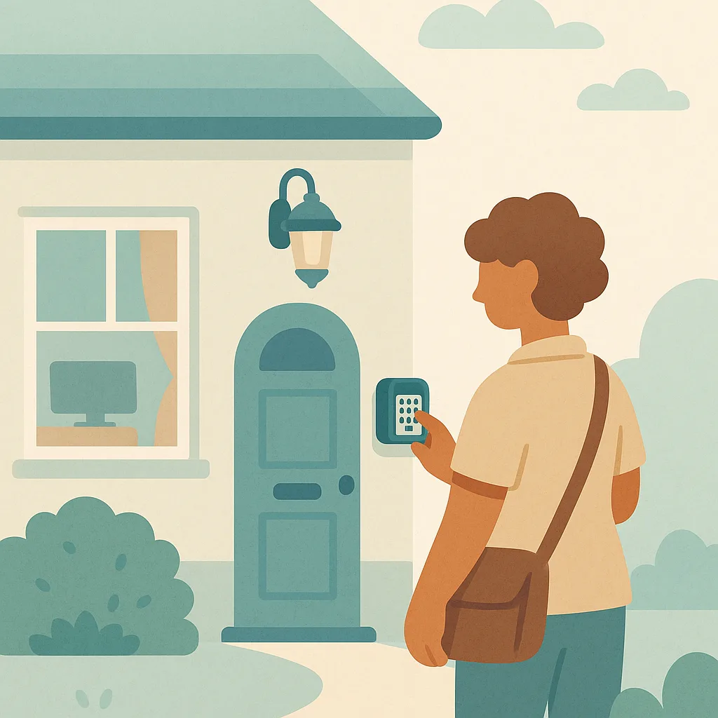 CareStreamAI Missed Visits and Welfare Checks training: When To Enter Using a Key Safe