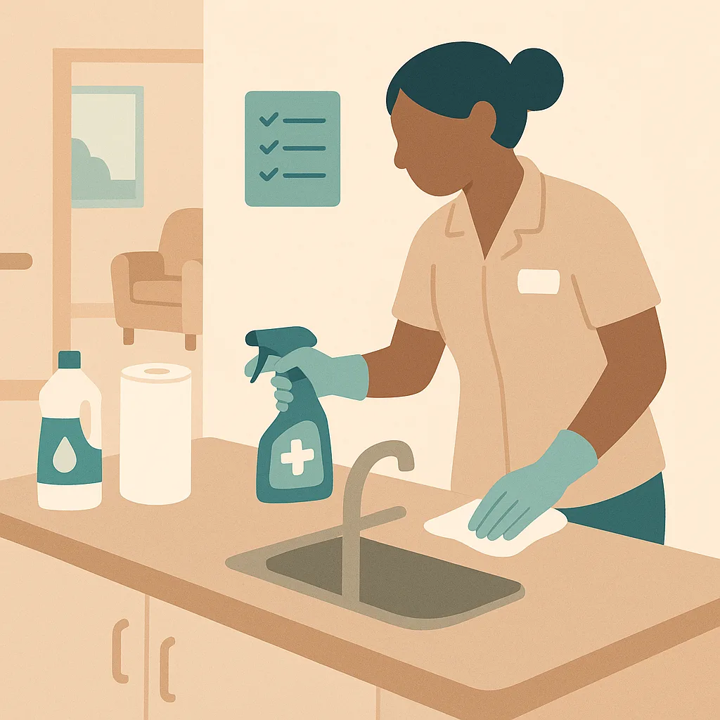 Cleaning, disinfecting and pests