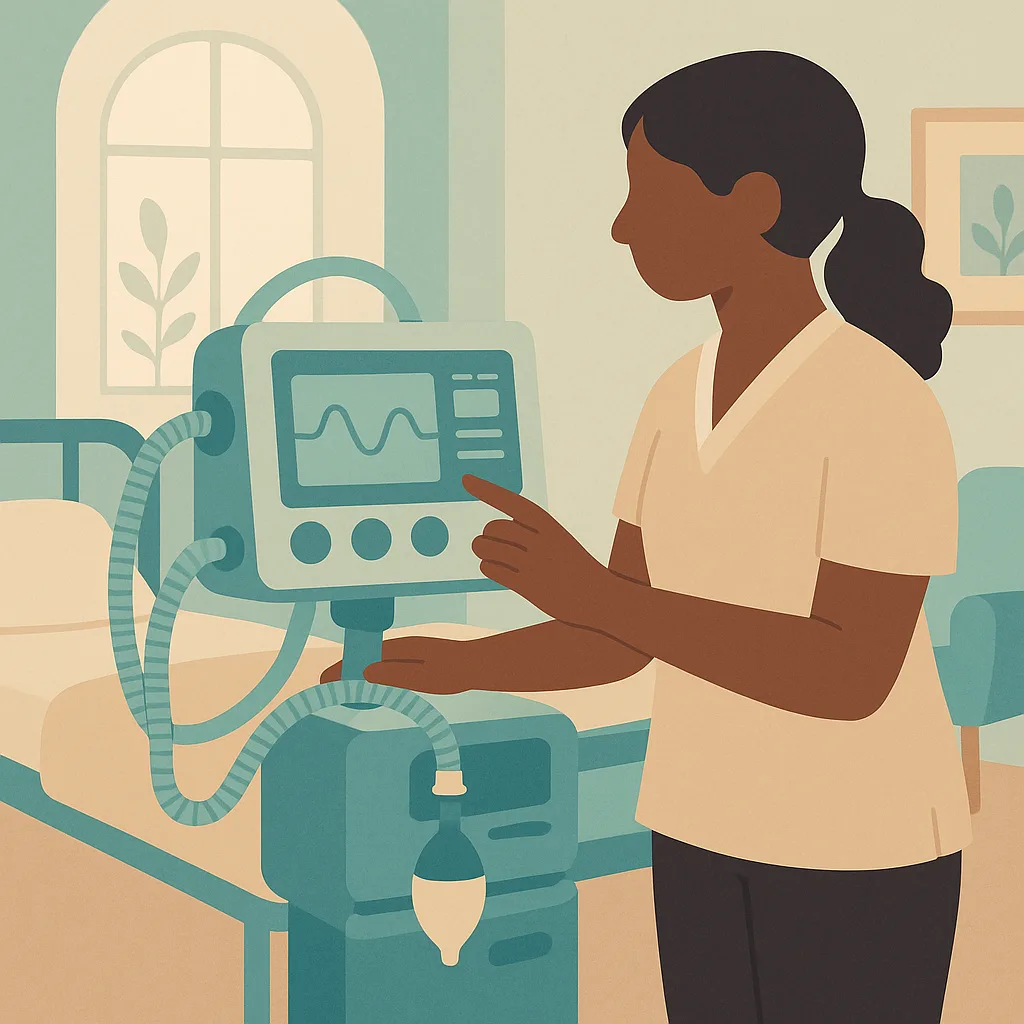CareStreamAI Ventilation and Respiratory Support training: Daily Equipment Checks and Setup