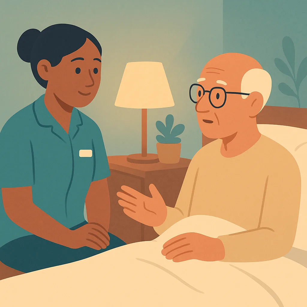 Communicating about dying