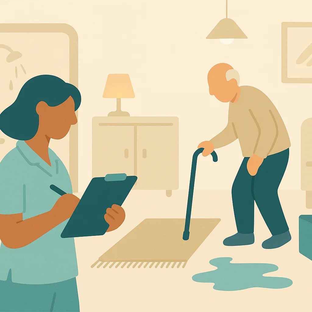 CareStreamAI Falls Prevention training: Environmental Hazards and Safety