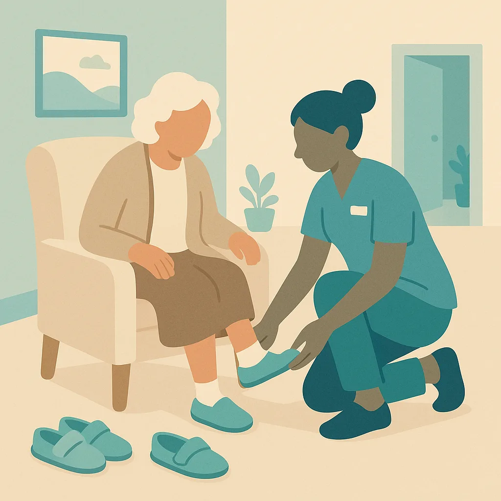 CareStreamAI Slips, Trips and Falls training: Footwear and Personal Care