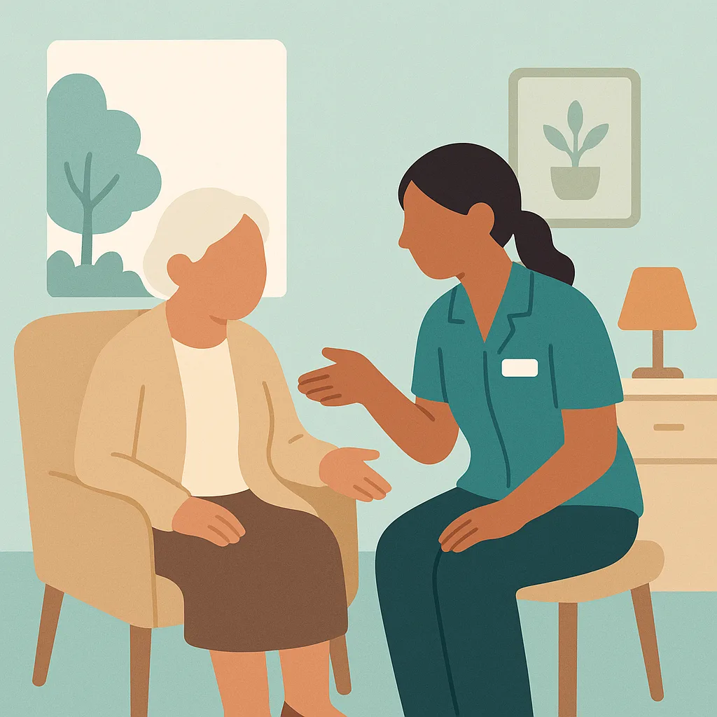CareStreamAI Promoting Ordinary Living and Independence training: Respecting Choice and Control