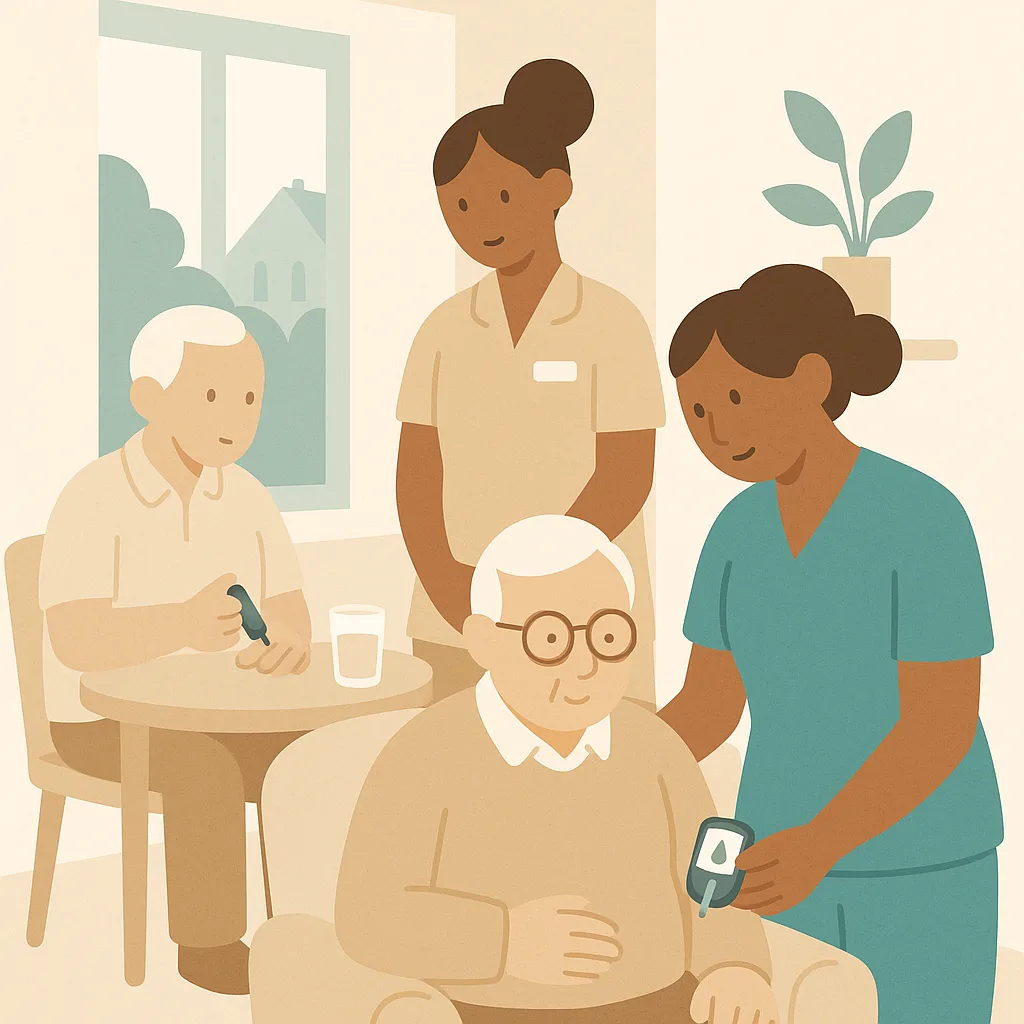CareStreamAI Diabetes Awareness training: Levels of Support and Care Patterns