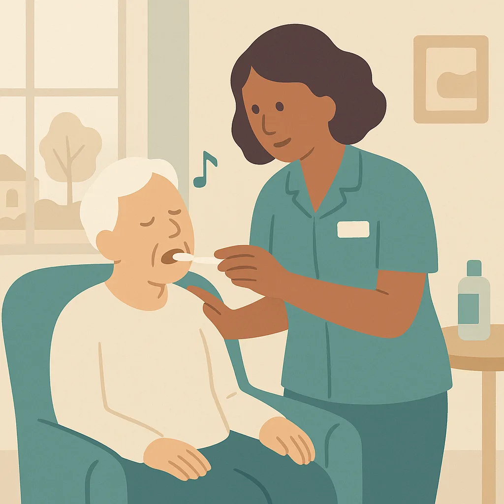 CareStreamAI Oral Health training: Oral Care for Residents Who Cannot Cooperate
