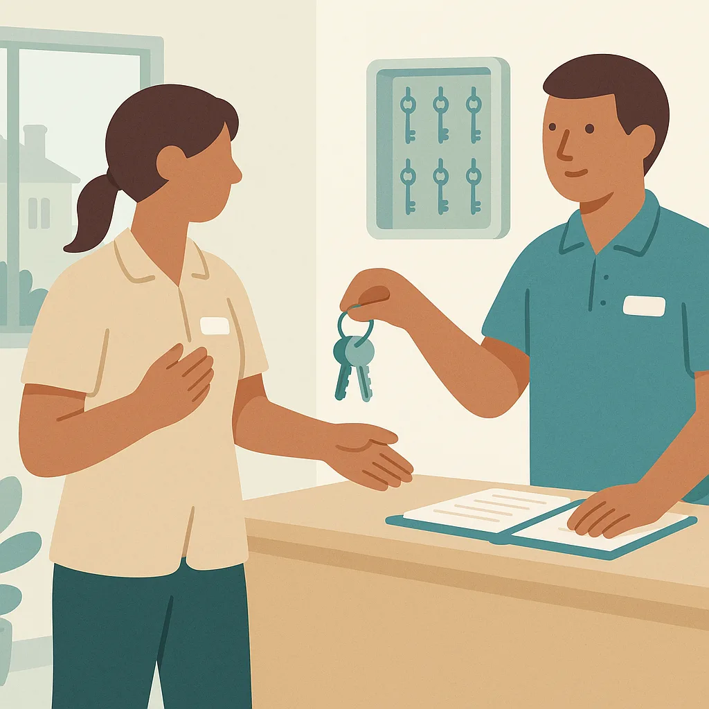CareStreamAI Keys, Entry and Home Security training: Handling Physical Keys Securely