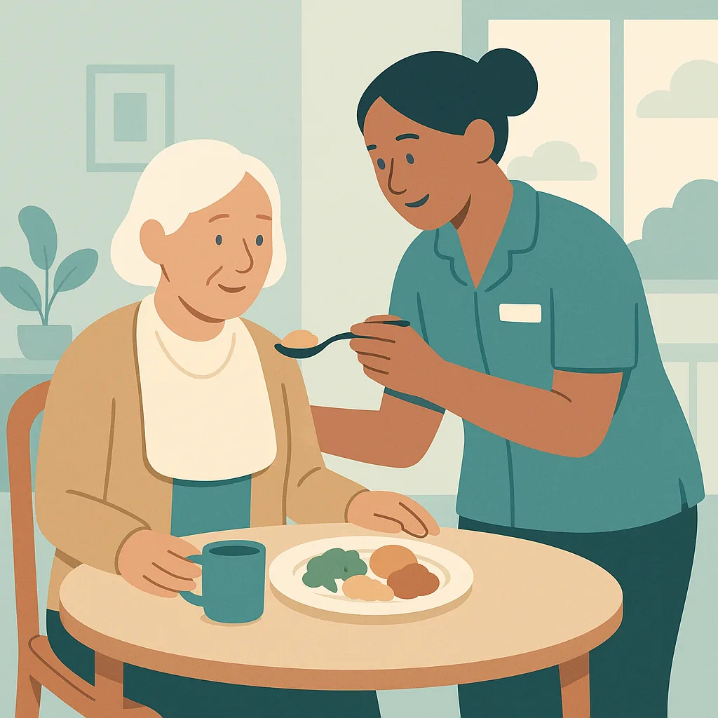 CareStreamAI Nutrition and Hydration training: Supporting Residents with Eating and Drinking