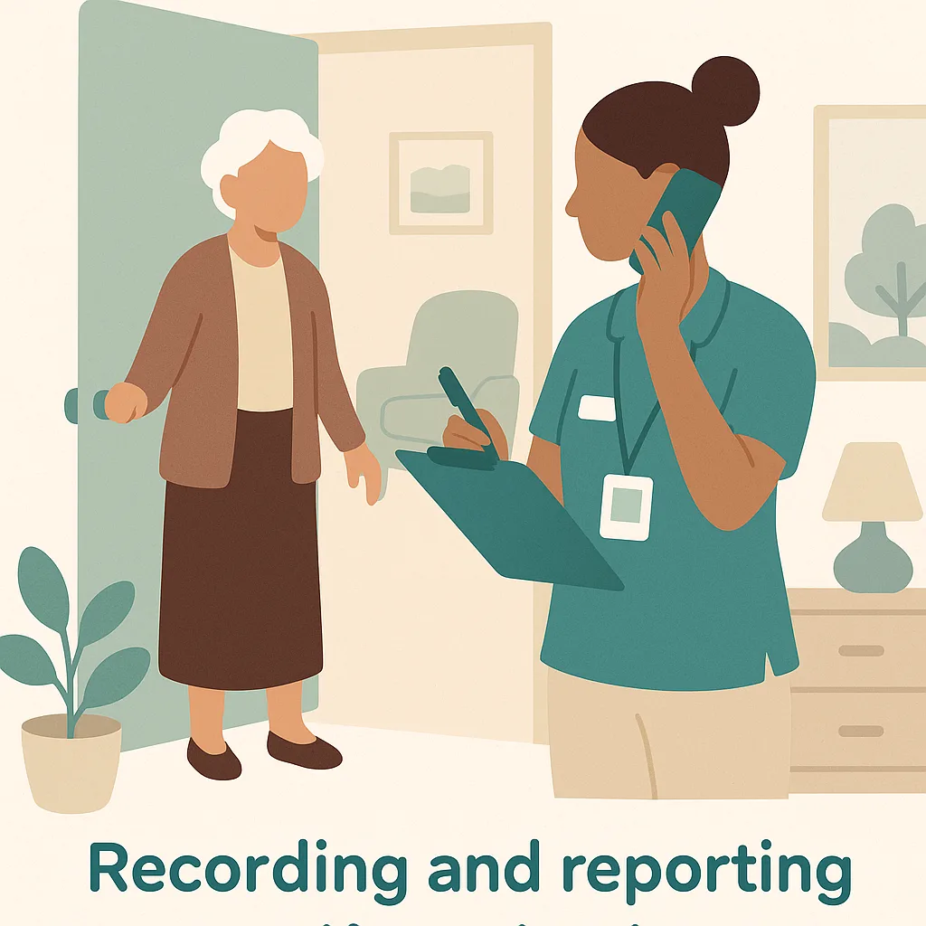 CareStreamAI Missed Visits and Welfare Checks training: Recording and Reporting Welfare Checks