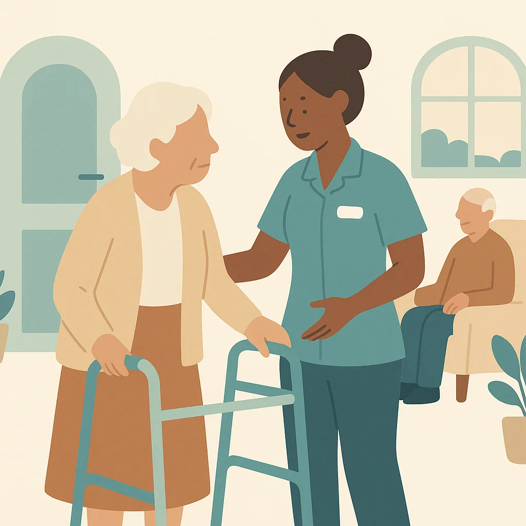 CareStreamAI Admissions, Settling In and Transitions training: The First Day and Initial Welcome