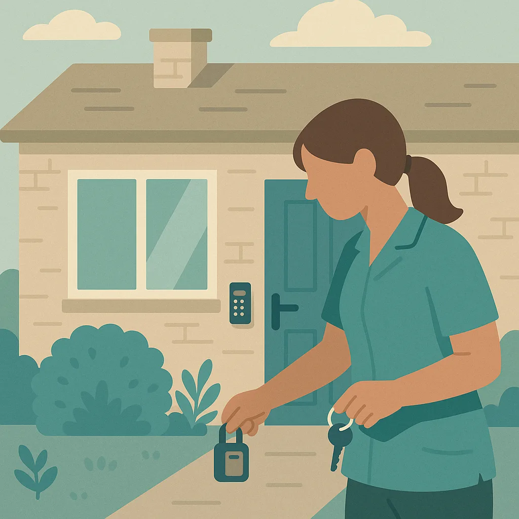 CareStreamAI Keys, Entry and Home Security training: Leaving Homes Secure and Reporting Concerns