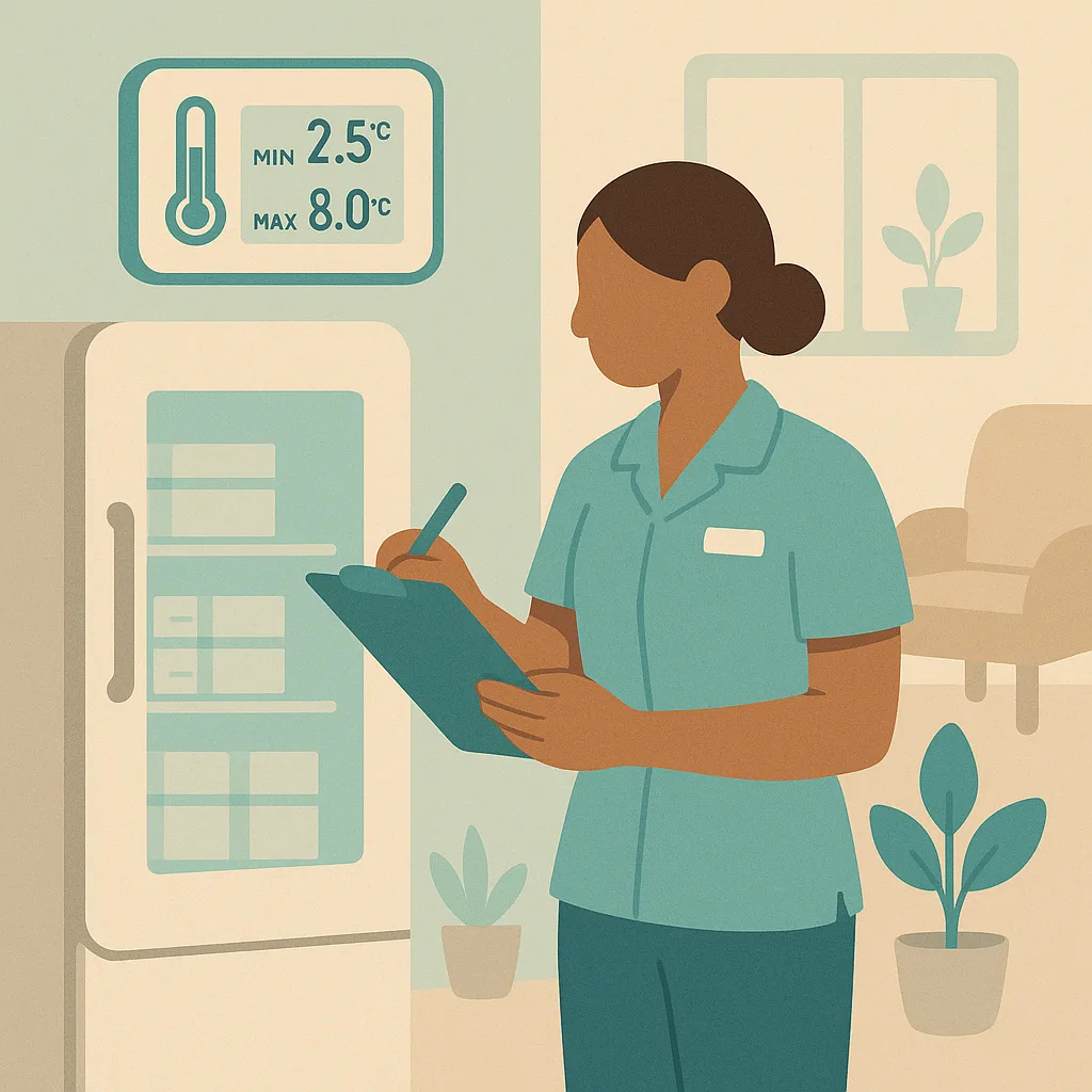 CareStreamAI Vaccine Storage and Cold Chain training: Daily Temperature Monitoring