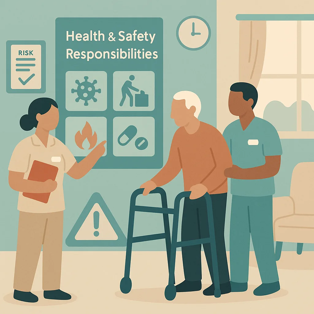 CareStreamAI Care Certificate training: Health and Safety Responsibilities