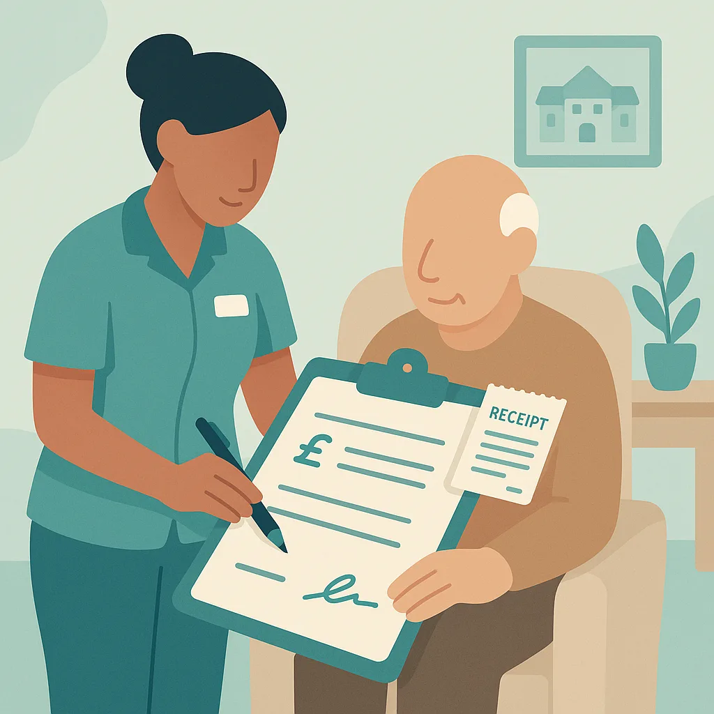 CareStreamAI Supporting Residents’ Finances and Personal Allowances training: Record Keeping and Audit Trail