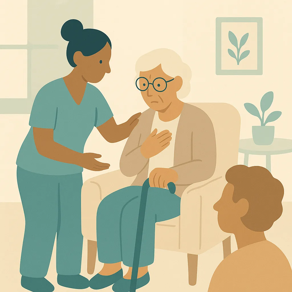 CareStreamAI Falls Prevention training: Psychological Factors and Resident Confidence