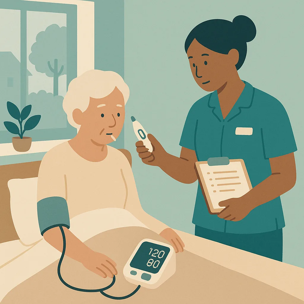 CareStreamAI Recognising the Deteriorating Resident training: Measuring and Recording Vital Signs Accurately