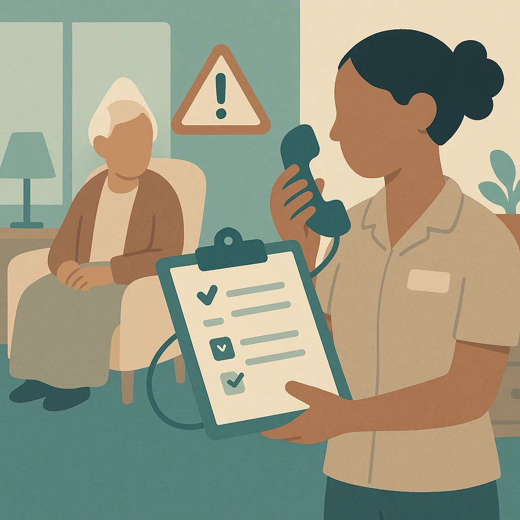 CareStreamAI Working Safely in People’s Homes training: Reporting and Recording Safety Concerns