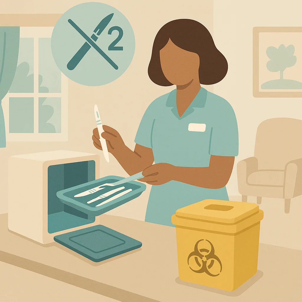 CareStreamAI Dental Decontamination and HTM 01-05 training: Single Use Instruments and Storage