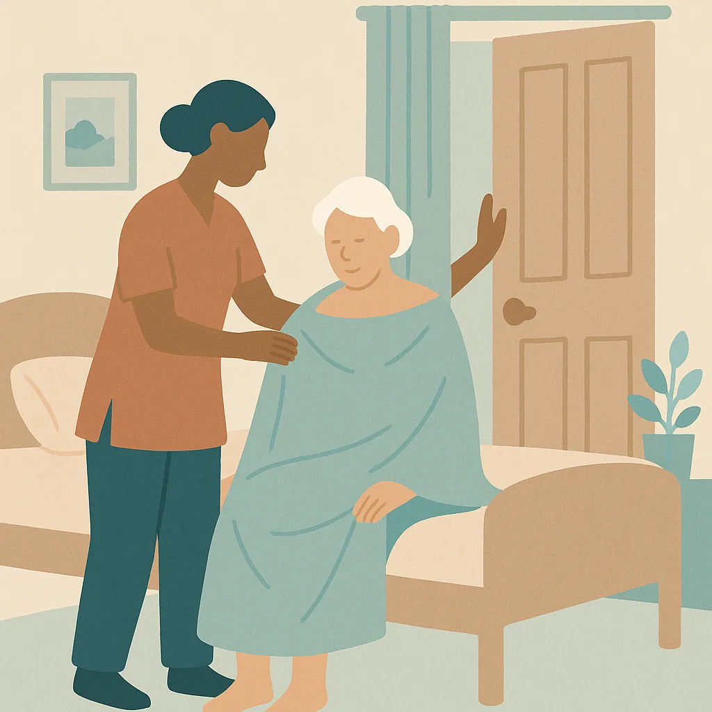 CareStreamAI Privacy, Dignity and Respect in a Care Home training: Privacy During Personal Care