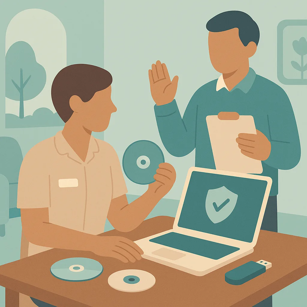 CareStreamAI Cyber Security training: External Software and Storage Devices