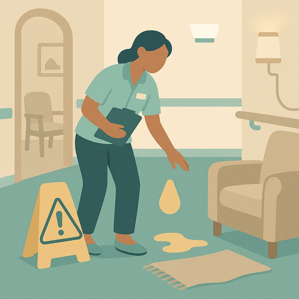 CareStreamAI Slips, Trips and Falls training: Environmental Hazards and Daily Checks
