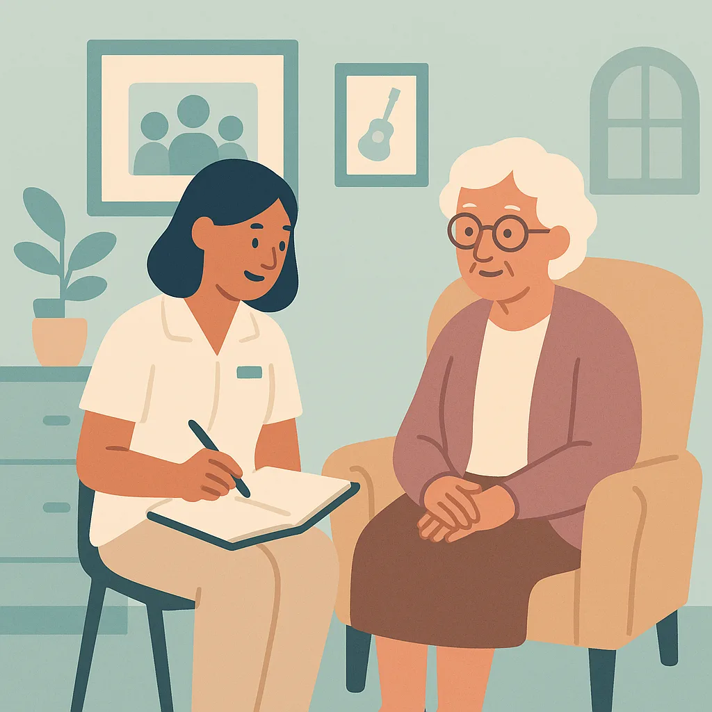 Person-Centred Care Planning training: Recording Preferences and Life History