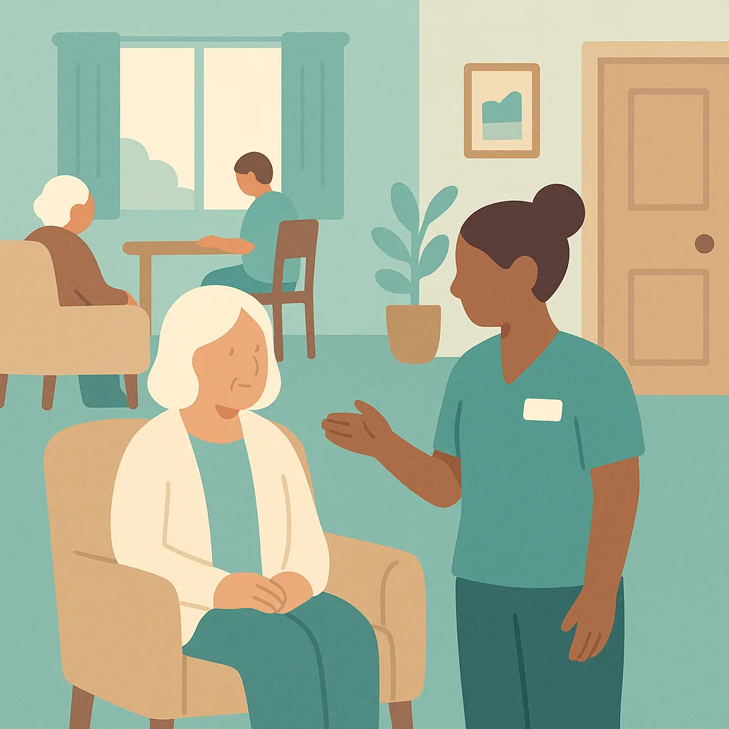 CareStreamAI Privacy, Dignity and Respect in a Care Home training: Privacy in Shared Spaces