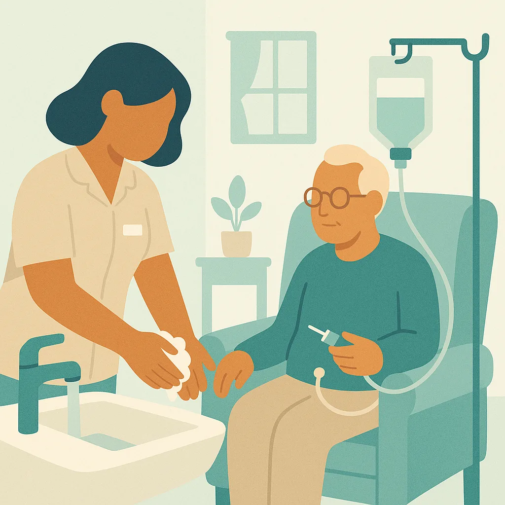 CareStreamAI Enteral Feeding and Stoma Care training: Infection Prevention and Equipment Management