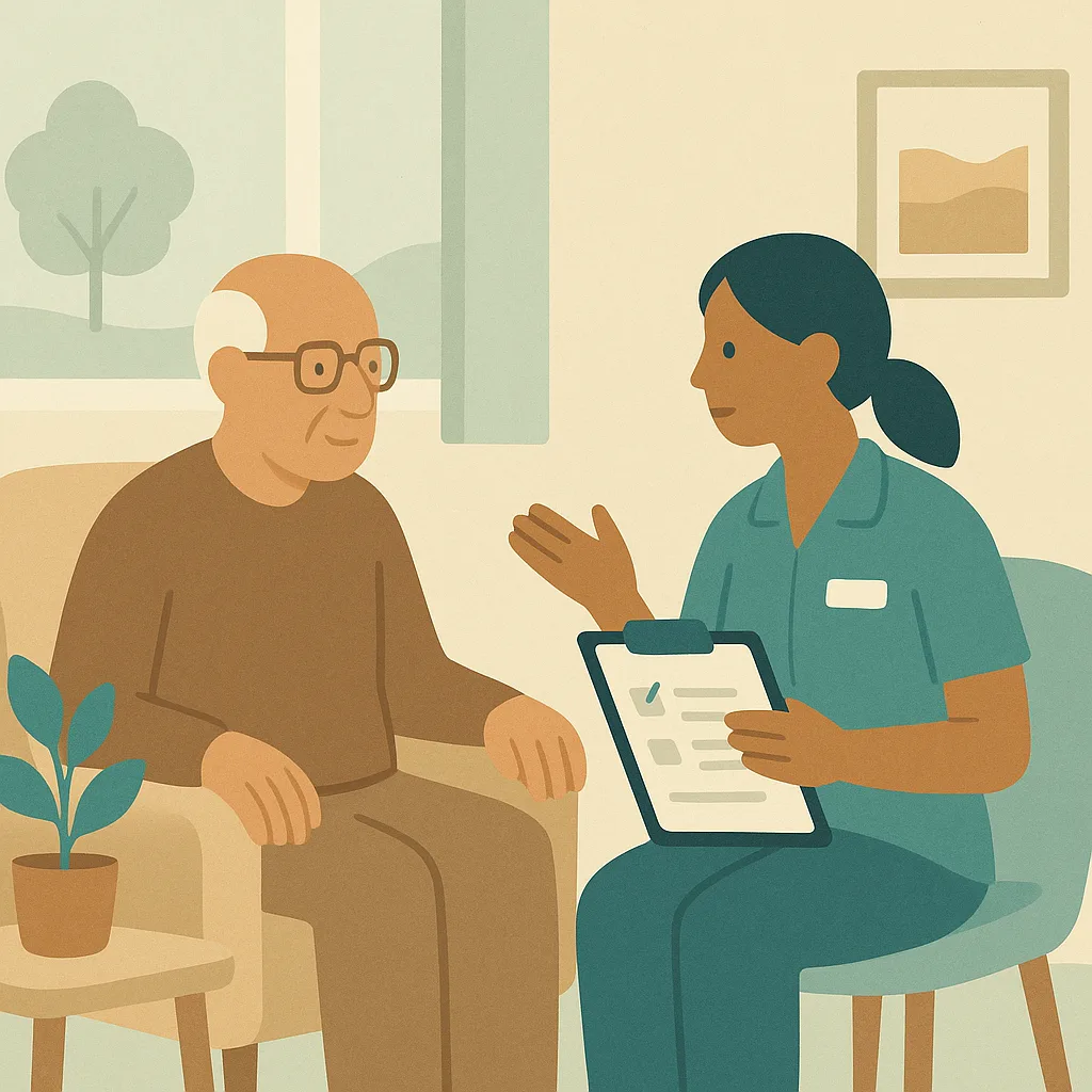 Person-Centred Care Planning training: Involving Residents in Their Care Planning