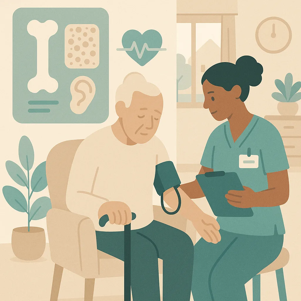 CareStreamAI Falls Prevention training: Medical and Health Factors in Fall Risk