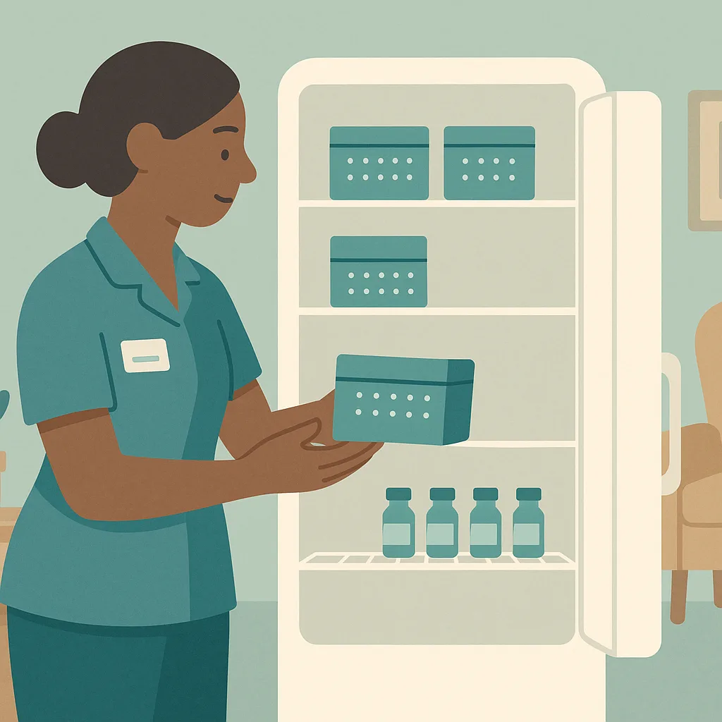 CareStreamAI Vaccine Storage and Cold Chain training: Correct Fridge Loading and Handling