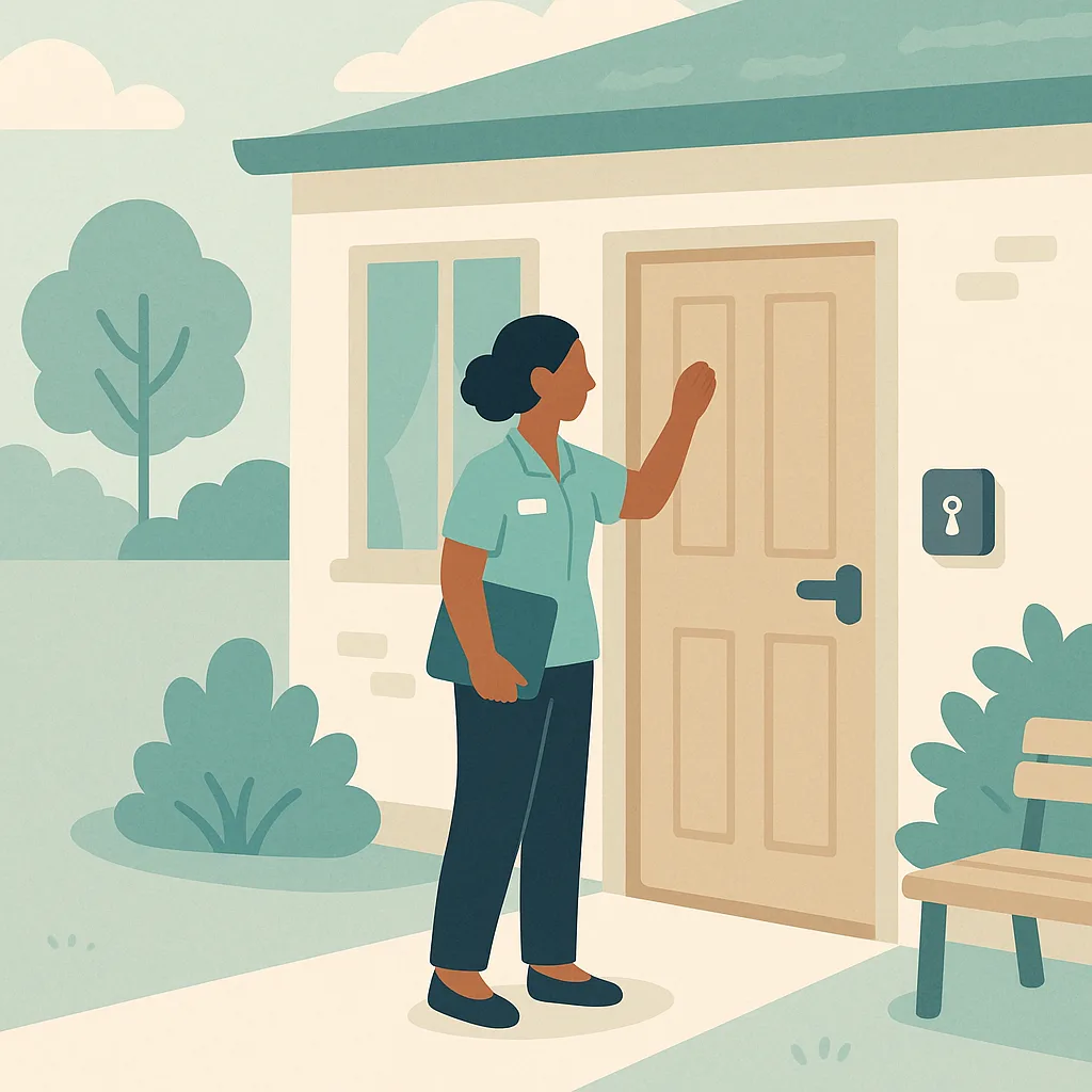 CareStreamAI Keys, Entry and Home Security training: The No Reply and No Access Procedure