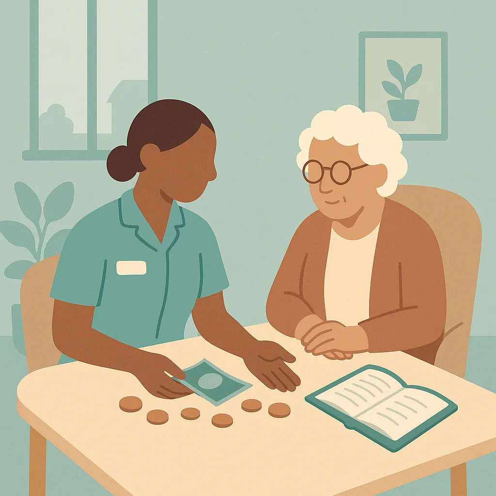 CareStreamAI Supporting Residents’ Finances and Personal Allowances training: Handling Cash and Personal Allowances