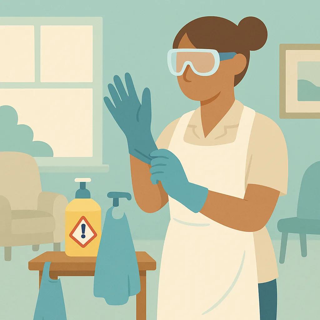 CareStreamAI COSHH (Control of Substances Hazardous to Health) training: Using Personal Protective Equipment