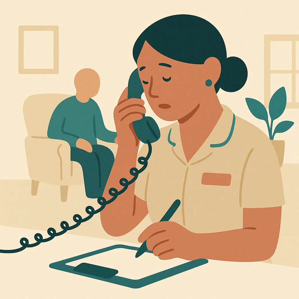 CareStreamAI Telephone Triage and Care Navigation training: Communication Skills Without Visual Cues